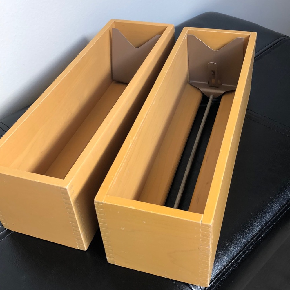 Vintage Wooden Library Card Box *Wedding Decor!